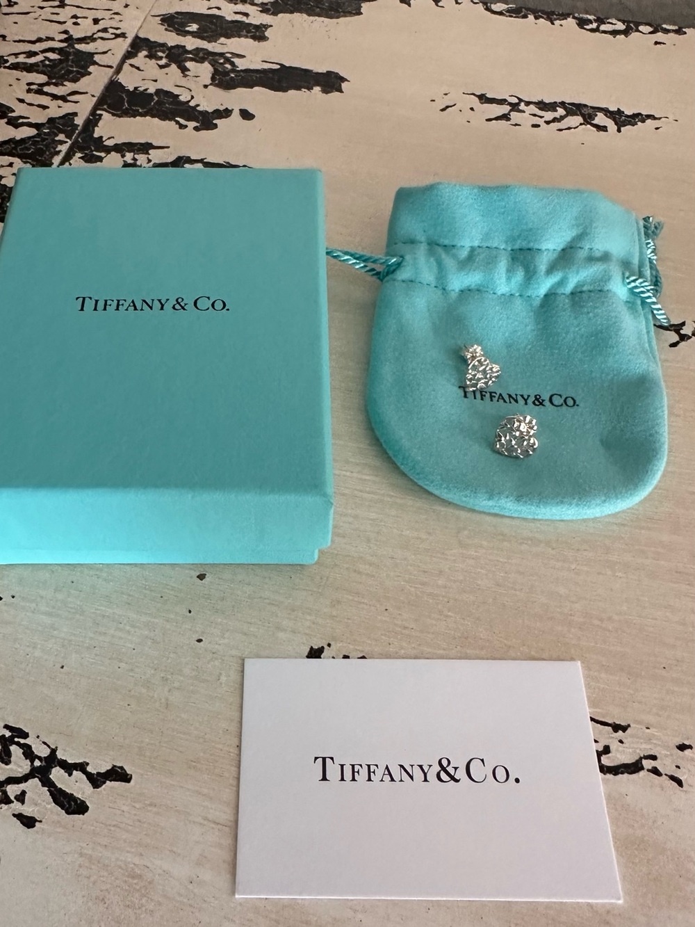 Tiffany heart earrings - Picture 3 of 5